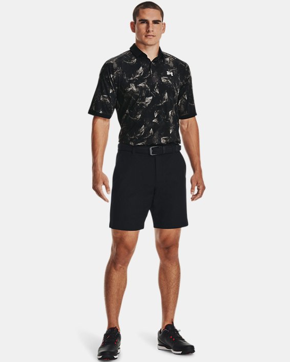Men's UA Iso-Chill Feather Polo, Black, pdpMainDesktop image number 0